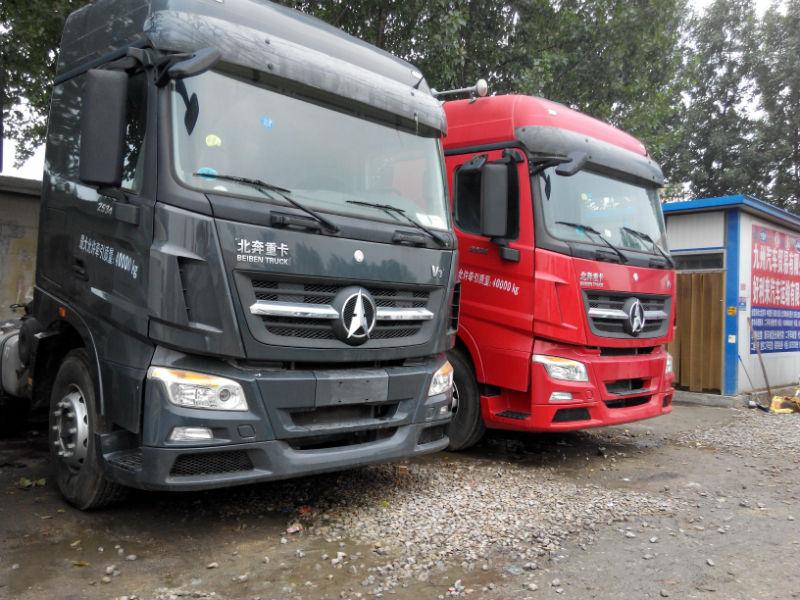 【济宁】2013年3月 北方奔驰 奔驰v3等各种牵引车 半挂车 库存车 散装