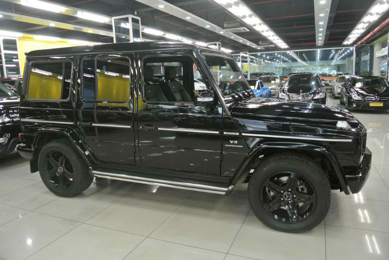 【杭州】2012年5月 奔驰 g级 amg g55k amg 5.4t 黑色 手自一体