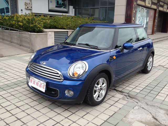 【上海】2012年9月 mini mini 1.6lone 蓝色 手自一体