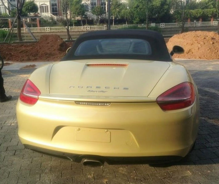 【宁波】2013年9月 保时捷 博克斯特 boxster 2.7 香槟色 手自一体