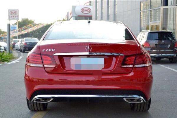 【南通】2014年6月 奔驰 e级 2014款 e200 coupe 2.0t 红色 自动档