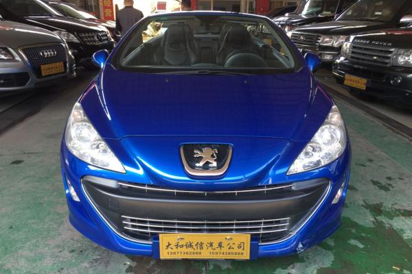 【长沙】2011年4月 标致 308 cc 1.6t 豪华型 蓝色 手自一体