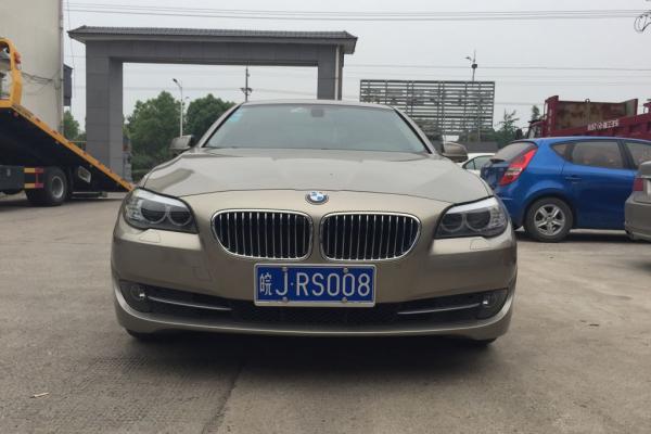 【黄山】2012年5月 宝马 宝马5系 523li 2.5l 豪华型 香槟色 手自一体