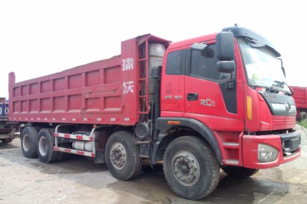 高安二手前四后四自卸货车_出租前4后8自卸卡车_二手瑞沃前四后八自卸