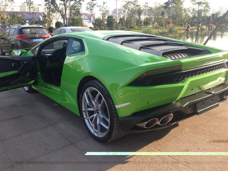 【重庆】2015年5月 兰博基尼 huracan huracan 2014款 lp610-4 绿色
