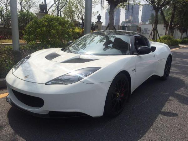 【深圳】2014年6月 路特斯 evora s 3.5t 白色 手自一体