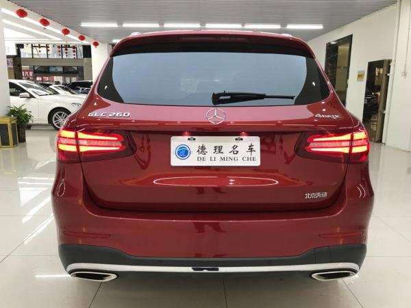 2017年7月奔驰 glc级 glc260 2.0t 4matic 豪华型