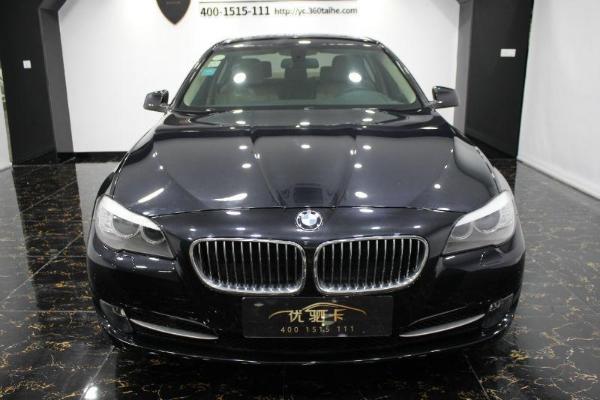 【杭州】2013年4月 宝马 宝马5系 525li 2.0t 豪华型 黑色 自动档