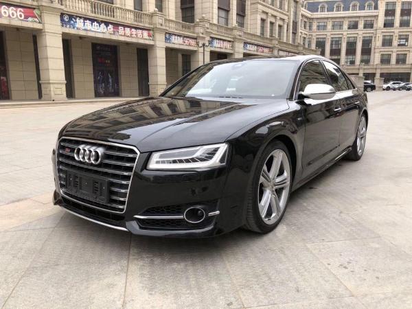 【营口】2017年12月 奥迪 奥迪s8 s8 4.0tfsi quattro 黑色 手自一体