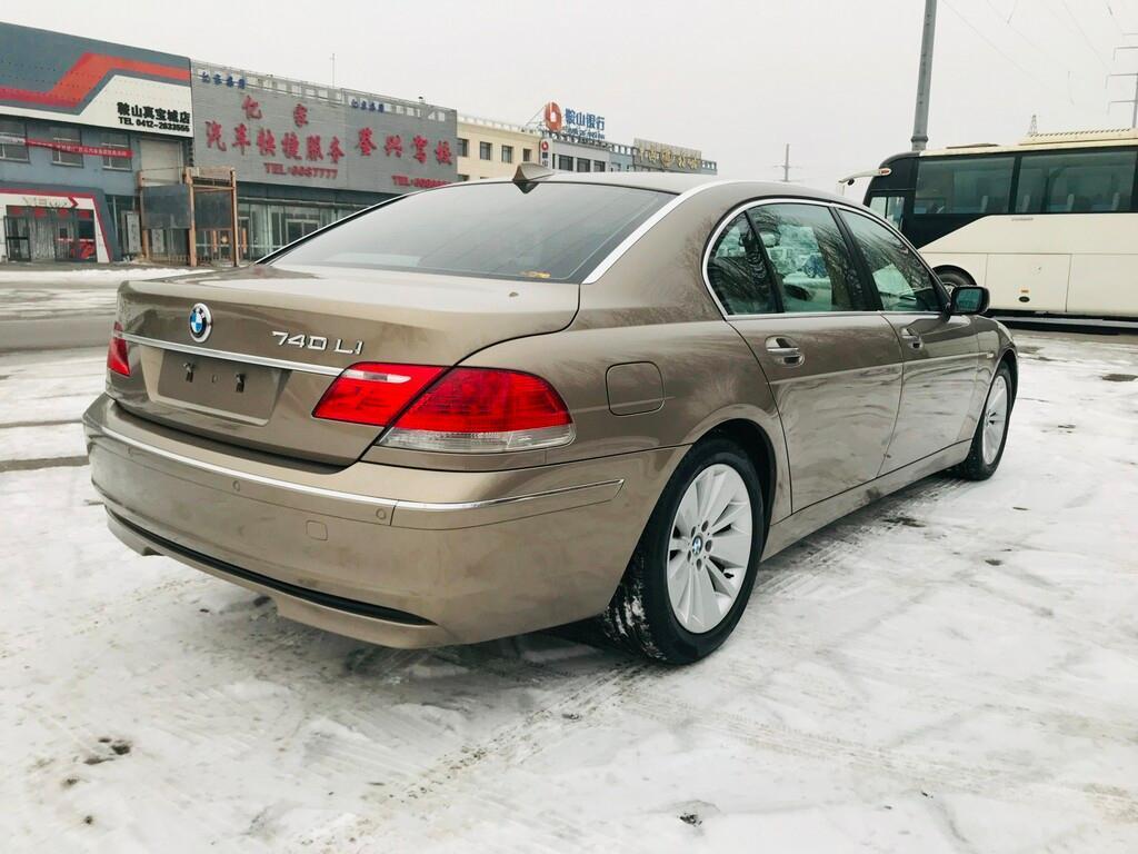 鞍山2007年6月宝马宝马7系2005款740li香槟色自动档