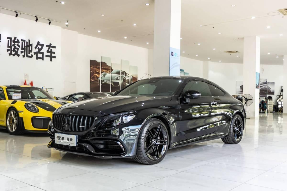 【上海】2020年2月 奔驰 奔驰c级amg 2019款 amg c 63 轿跑车 手自