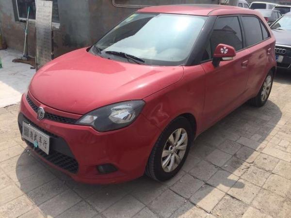 【天津】2012年10月 名爵 名爵3 2011款 mg3 1.5l精英版 红色 自动档