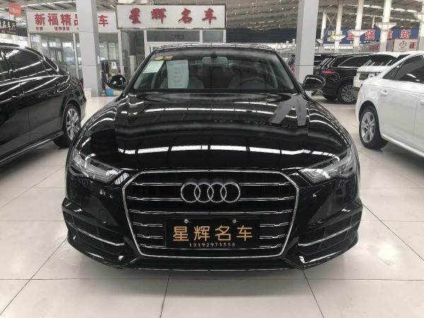 【临沂】2018年5月 奥迪 奥迪a6l 2018款 a6l 35tfsi 时尚型 黑色 手