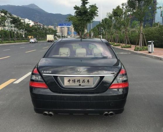 【福州】2007年5月 奔驰 s级 s600l 5.5t 黑色 自动档