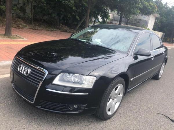【广州】2008年12月 奥迪 奥迪a8 a8l 4.2 fsi quattro 尊贵型 黑色