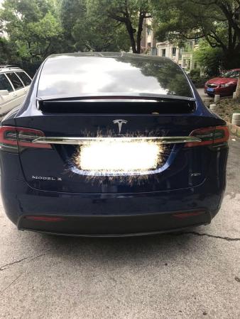 特斯拉 model x 75d图片