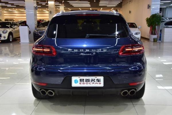 【杭州】2014年9月 保时捷 macan s 3.0t 蓝色 手自一体