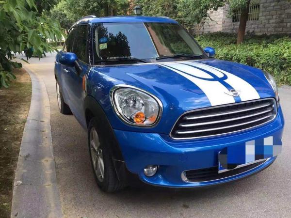 【衢州】2013年2月 mini countryman one 1.6 蓝色 自动档