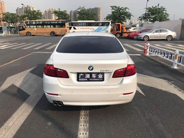 【杭州】2014年7月 宝马 宝马5系 528li 2.0t 领先型 白色 手自一体