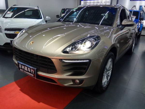 【金华】2015年1月 保时捷 macan 香槟色 自动档