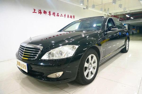 【上海】2007年8月 奔驰 s级 s350l 3.5 黑色 手自一体