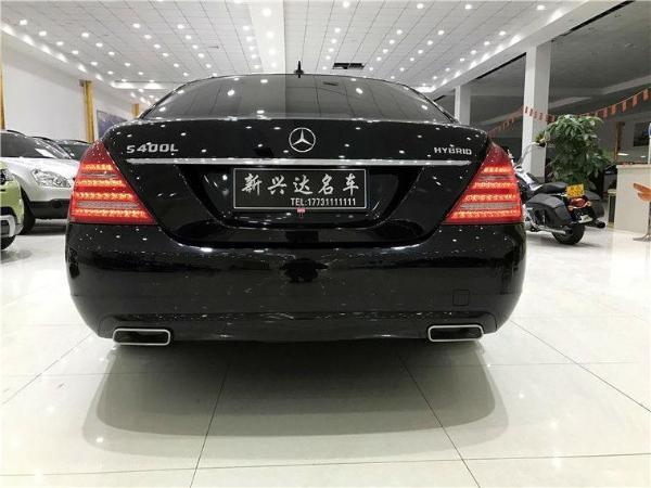 【石家庄】2013年7月 奔驰 s级 s400l hybrid 3.5 黑色 手自一体