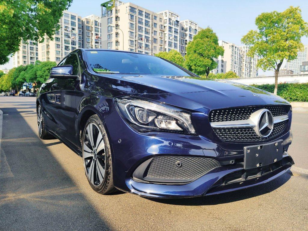 奔驰cla2018款,2021款奔驰cla200 【宁波】2018年5月 奔驰 奔驰cla级 2018款 cla 200 时尚型 自动档