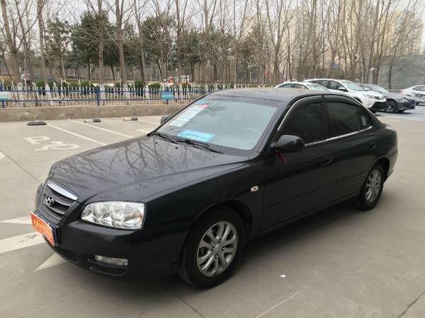 【新乡】2009年7月 现代 伊兰特 1.6 gl 舒适型 黑色 手动挡