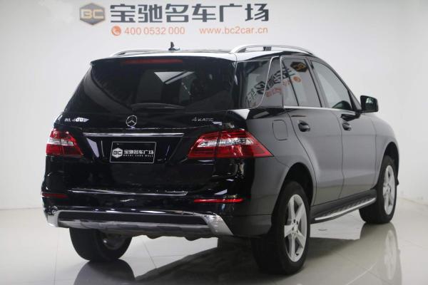 【青岛】2014年8月 奔驰 m级 ml400 4matic 3.0t 动感型 黑色 自动档