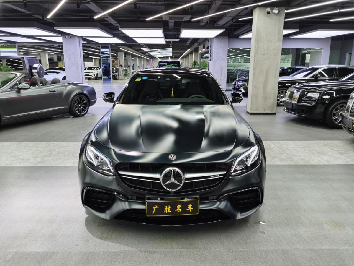 【杭州二手车】2018年7月_二手奔驰 奔驰e级amg 2018款 amg e 63 s 4m