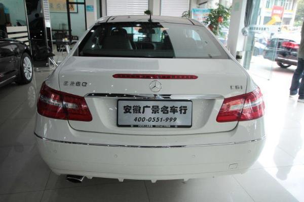 【合肥】2011年7月 奔驰 奔驰e级 2011款 e260 cgi coupe 1.