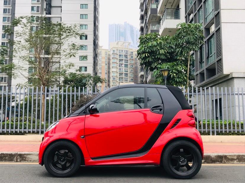 【深圳】2013年6月 smart fortwo 2013款 1.0t 敞篷激情版 自动档