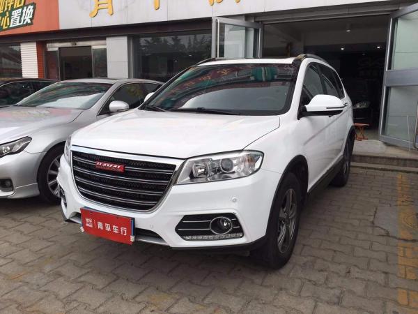 【青岛】2014年12月 哈弗 h6 1.5t 运动版两驱精英型 白色 自动档