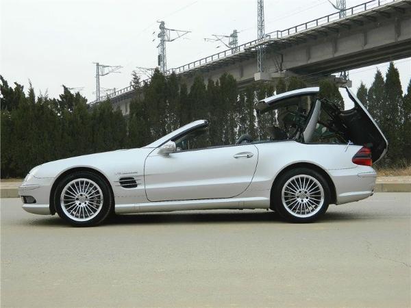 【大连】2004年5月 奔驰 sl级 sl500 5.5 银灰 自动档