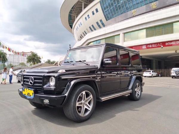 【长沙】2008年9月 奔驰g级 g55 amg 5.5t 4matic 黑色 手自一体