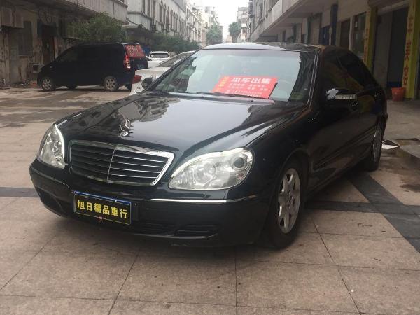 【上饶】2005年1月 奔驰s级 s350l 3.5l 4matic 黑色 手自一体