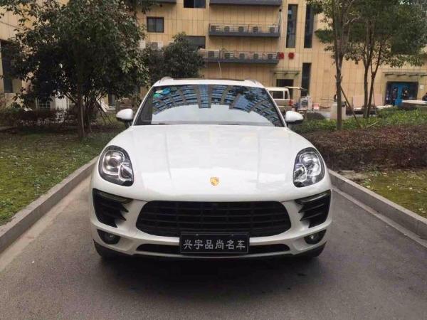 【杭州】2016年8月 保时捷 macan 2017款 2.0t 白色 自动档