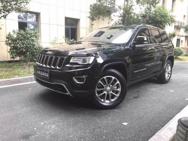 杭州2016年8月jeep大切诺基2017款30l舒享导航版黑色自动档
