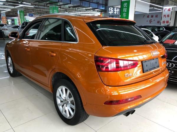 【杭州】2013年10月 奥迪 奥迪q3 q3 2.0t 35tfsi 豪华型 橙色 自动档