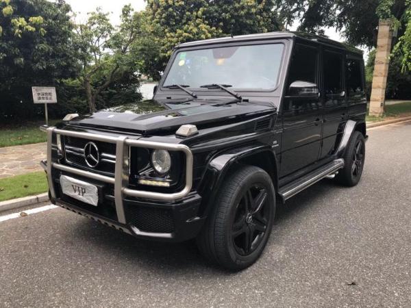 【厦门】2016年6月 奔驰g级 g63 amg 5.5t 4matic 黑色 手自一体