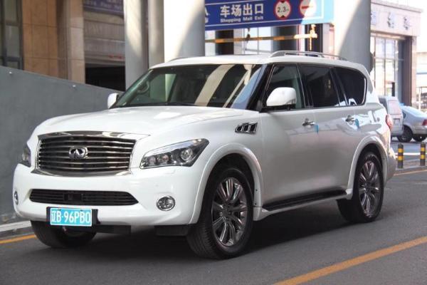 【大连】2011年7月 英菲尼迪 qx 2011款 qx56 5.6l 白色 手自一体