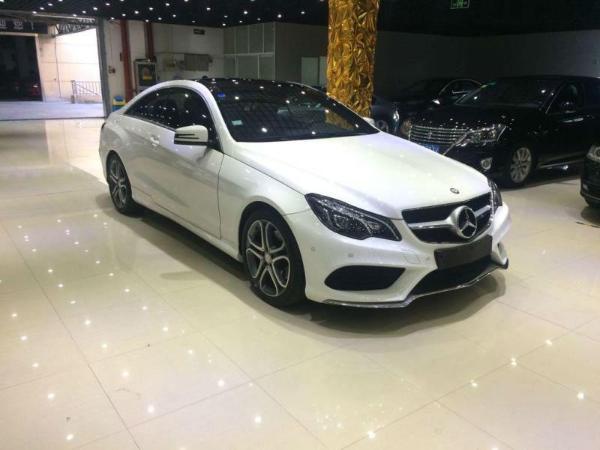 【嘉兴】2014年8月 奔驰 e级 e260 coupe 2.0t 白色 自动档