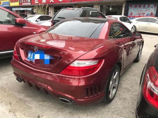 2012年6月奔驰 slk级 2011款 slk200 1.8t 豪华运动型