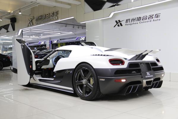 【杭州】2014年4月 科尼赛克 agera 5.0t r 白色 自动档