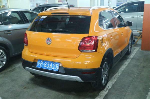 大众polo2012款,2013款大众polo 【上海】2013年3月 大众 polo polo 2012款 cross polo mt 黄色 手动