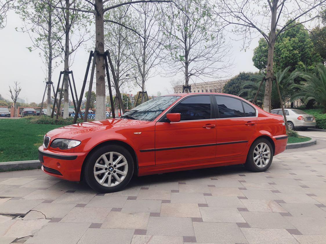 台州2004年6月宝马宝马3系2004款325i25l标准型红色手自一体