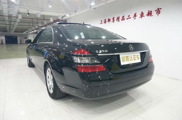 【上海】2007年8月 奔驰 s级 s350l 3.5 黑色 手自一体