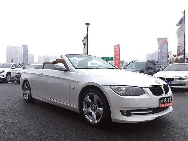 【南京】2011年10月 宝马 宝马3系 320i 敞篷轿跑车 2.0 白色 自动档