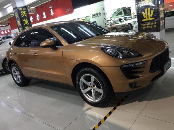 【杭州】2015年1月 保时捷 macan 2.0t 橙色 手自一体