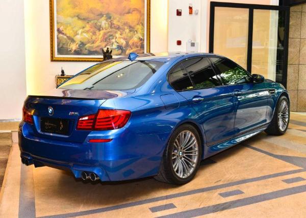 【上海】2014年6月 宝马 宝马m系 m5 4.4t 蓝色 自动档
